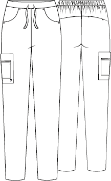 TROUSERS UNISEX MULTIPOCKETS EXTRAFIBER
