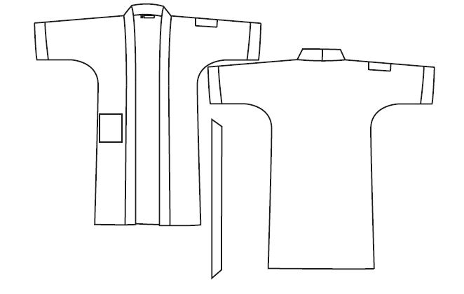 TUNIQUE KIMONO CANNA

