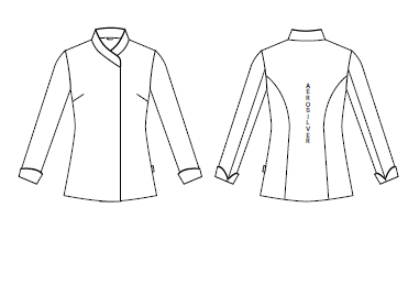 VESTE CUISINE FEMME DANA 
