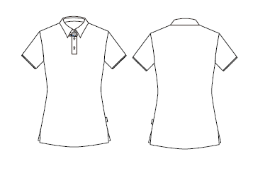 POLO DONNA COLLO CHEMISIER DENIM 
