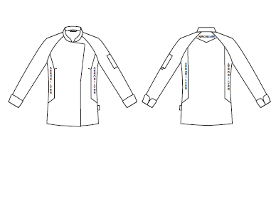 VESTE CUISINE FEMME IZA