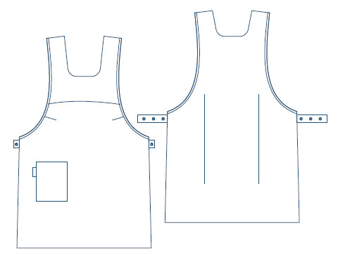 CASULLA NIÑOS LAPIZ