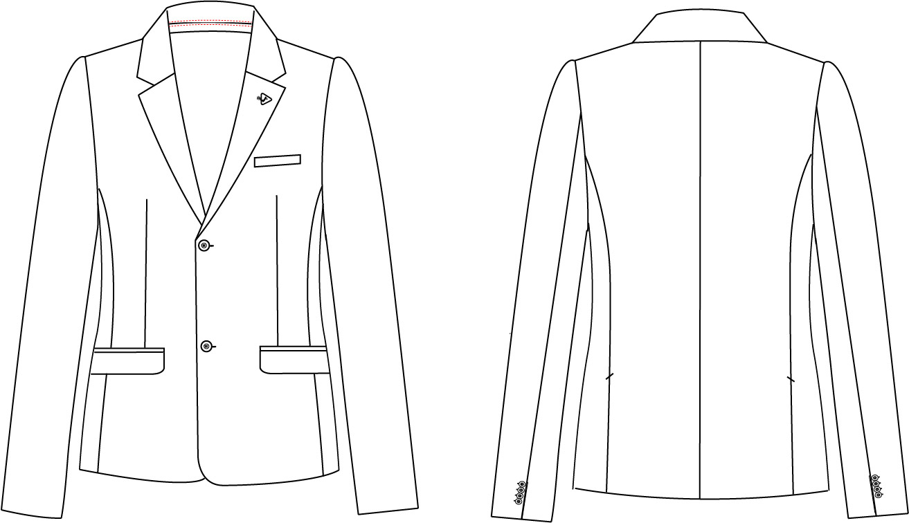 AMERICANA HOMBRE 2 BOTONES SLIM FIT X.LINEN