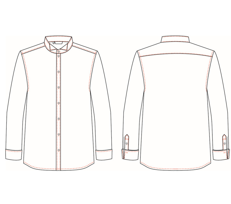 MEN'S SHIRT FOR TAILS