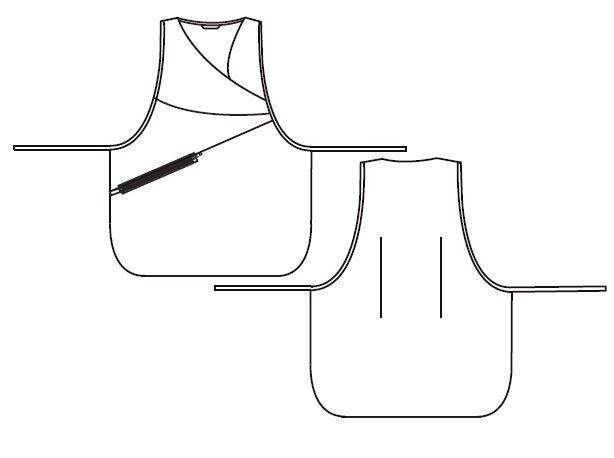 CHASUBLE A FERMETURE ECLAIR VERBENA
