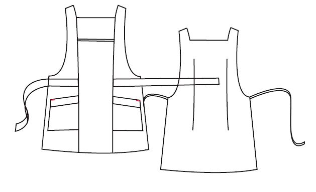 HAYA BICOLOUR TABARD
