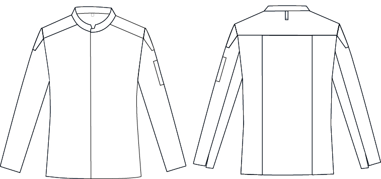 CHAQUETA COCINA UNISEX COMBI CANALE SOL