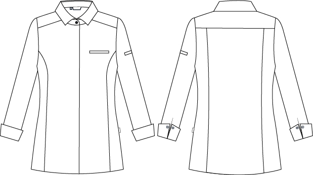 CHAQUETA COCINA MUJER C/ITALIANO MORAL