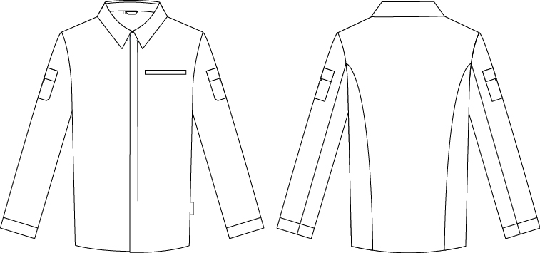 CHAQUETA COCINA UNISEX COMBI CANALE TRUEBA