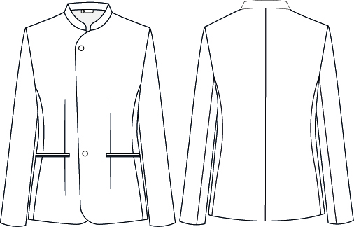 JACKET MEN'S WITH MAO COLLAR SALAZAR