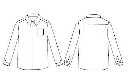 CAMICIA UOMO 1 TASCA M/LUNGA 
