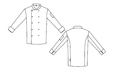 VESTE CUISINIER ENFANT BLANC
