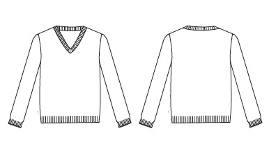 MAGLIONCINO SCOLLO A V UOMO (LANA)
