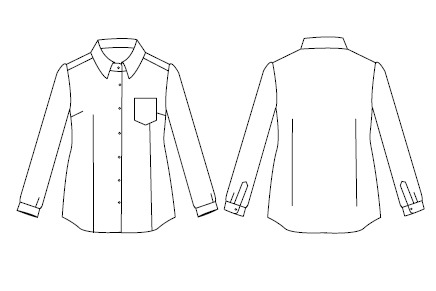 WOMEN'S END-ON-END LUCA SHIRT 