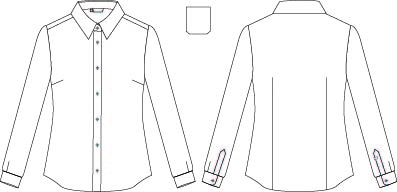 BLUSA DONNA M/L POP. 
