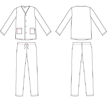 CONJUNTO UNISSEXO PACIENTE ADULTO
