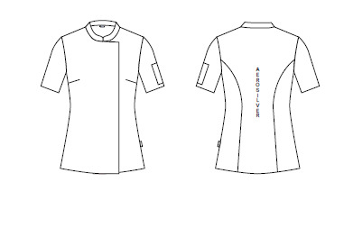 GIACCA CUCINA DONNA PAZ M/C
