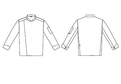 GIACCA CUCINA UNISEX CASTRO
