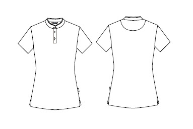 POLO MUJER CUELLO MAO TEJANO