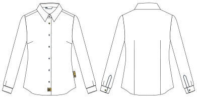 CAMICIA DONNA IDARA TESSUTO RICICLATO
