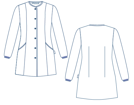 BLOUSE FEMME SAVANE TISSU RECYCLÉ 

