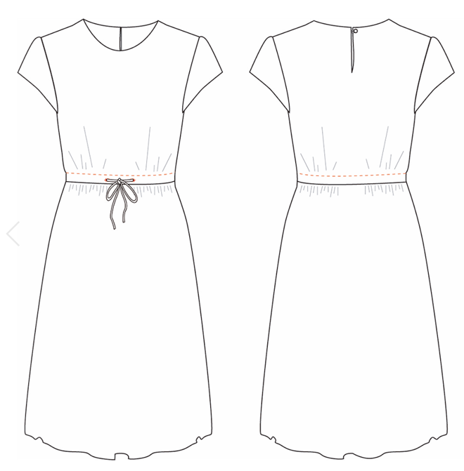 DRESS DRAWSTRING TRIVIAL
