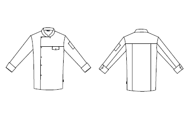JACKET KITCHEN UNISEX CASAL
