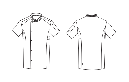 CHAQUETA COCINA HOMBRE CARITES