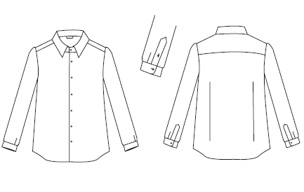 CAMICIA UOMO SLIM FIT LAVATA FRANCO 
