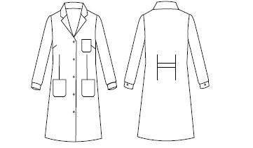 CAMICE DONNA M/L TWILL BIANCA
