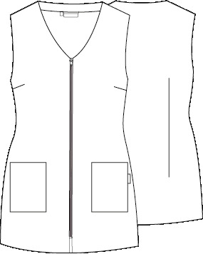 BLOUSE WITHOUT SLEEVES ANTÁRTIDA 
