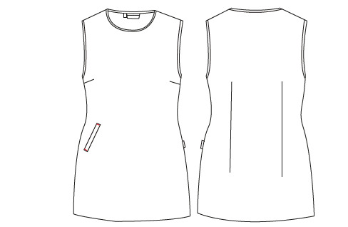 VESTIDO MULHER TULIPAN