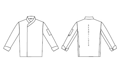 CASACO COZINHA UNISSEXO AYALA
