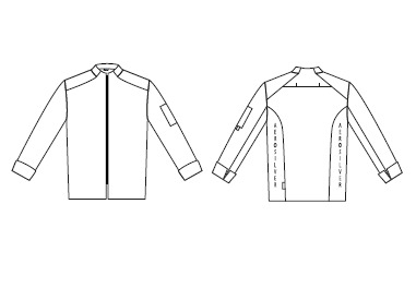 CASACO COZINHA UNISSEXO FERRER
