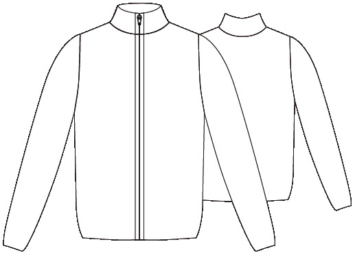 CASACO HOMEM MALHA FINO COM FECHO DE CORRER
