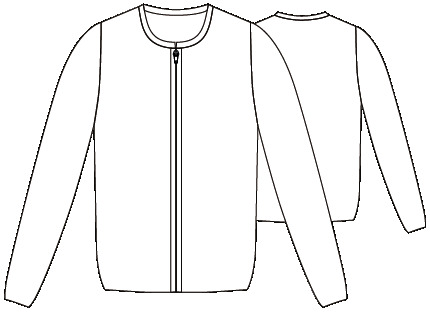 CARDIGAN GOLFINO DI MAGLIA FINE CON CERNIERA UOMO
