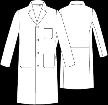 ROUPÃO UNISSEXO M/L SARJA BRANCA
