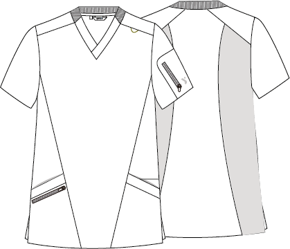 BLUSA UOMO COLLO A COSTINE MANICHE CORTE RUBEN