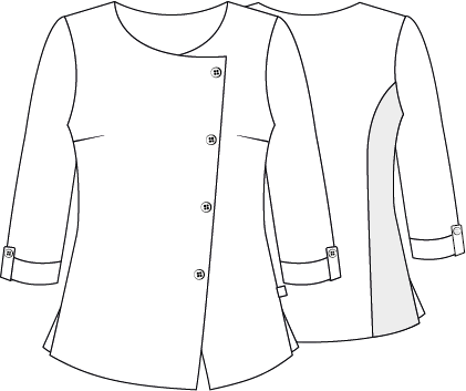 BLUSA MUJER BOTON VISTO LAIA
