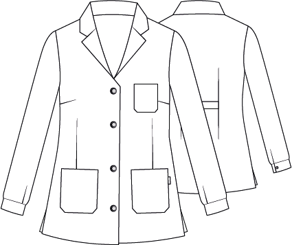 BATA CORTA MUJER M/L 
