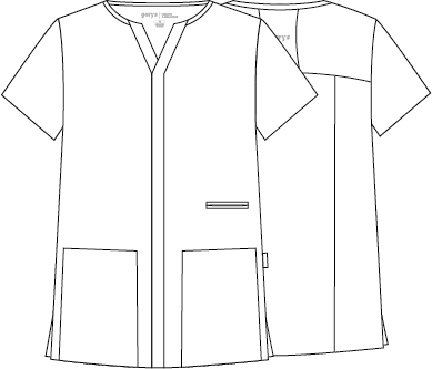 BLUSA UOMO APERTA SCOLLO A V M/C ALONSO