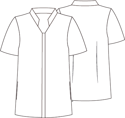 BLUSA HOMBRE BOTON OCULTO M/C MARC