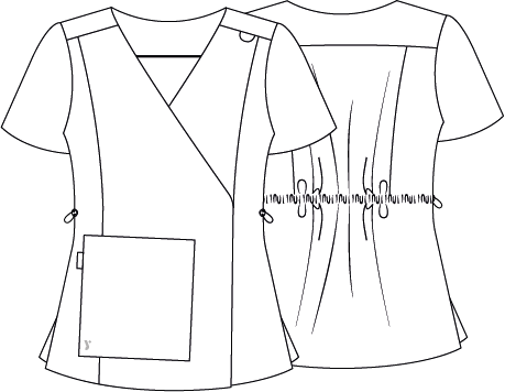 BLUSA MUJER FRUNCIDO ESPALDA M/C ELIRA