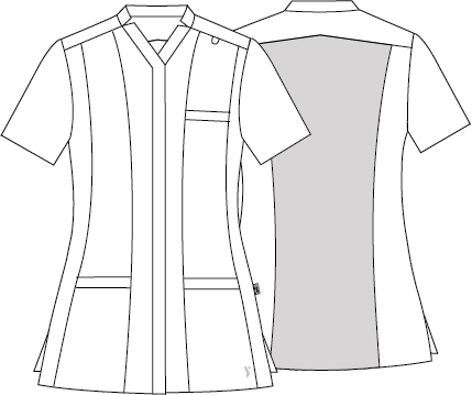 BLUSA MUJER ABIERTA M/C MARLA