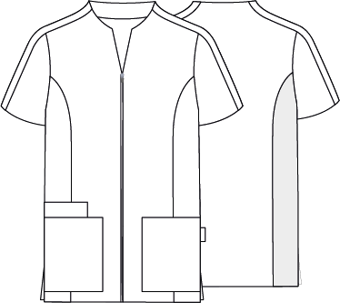 BLUSA UOMO COLLO CAMINO MANICHE CORTE LIAM