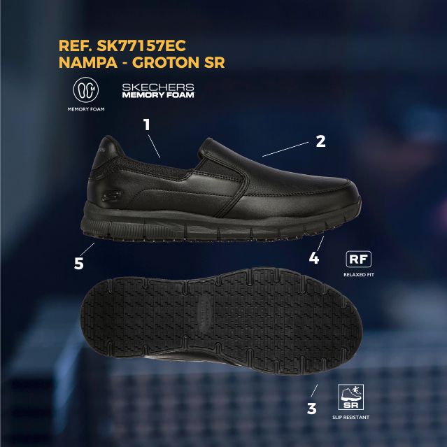 NAMPA - GROTON SKECHERS HOMME
