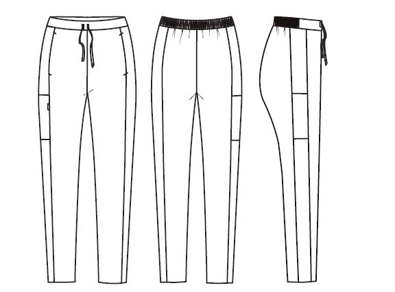 PANTALON MUJER PEACH COMBINADO