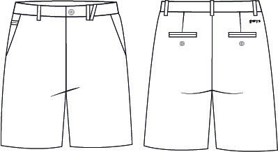 BERMUDA HOMME CHINO T400
