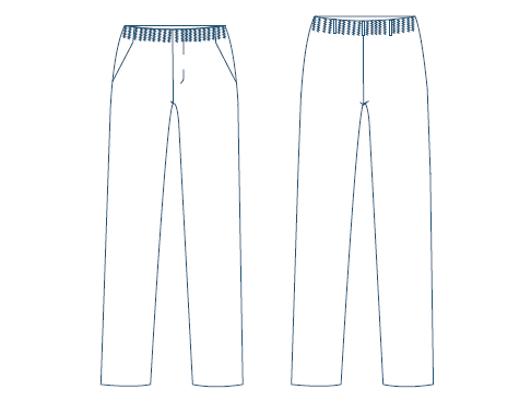 PANTALON LARGO GOMA ENTERA