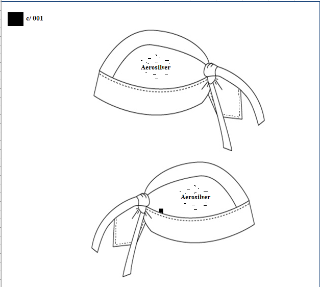 GORRO TIRAS DE AJUSTE AEROSILVER